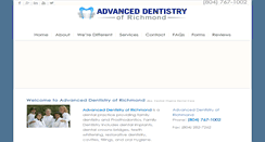 Desktop Screenshot of advanceddentistryofrichmond.com