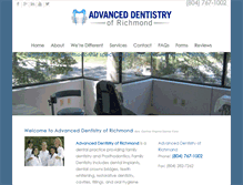 Tablet Screenshot of advanceddentistryofrichmond.com
